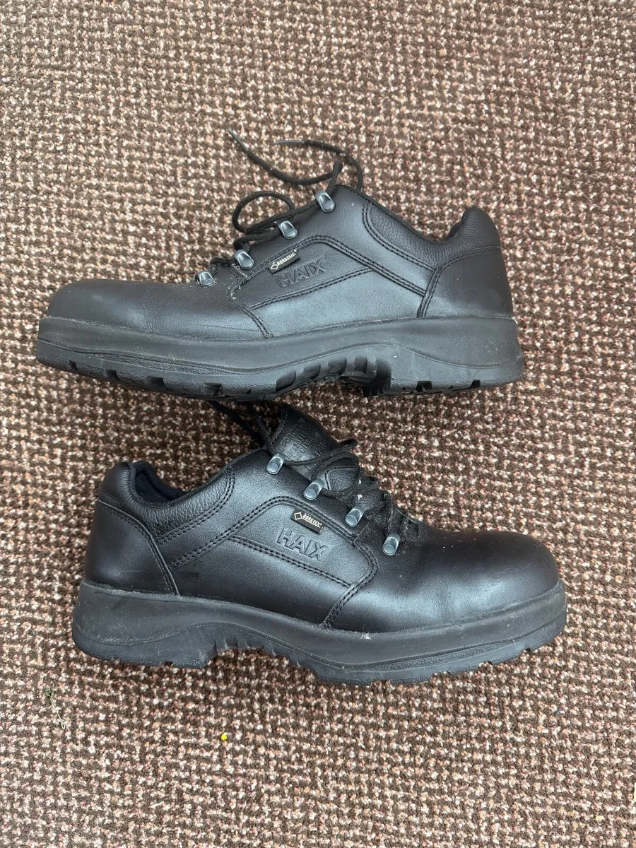 work boots safety shoes HAIX gore-tex 45 10.5uk - Image 1