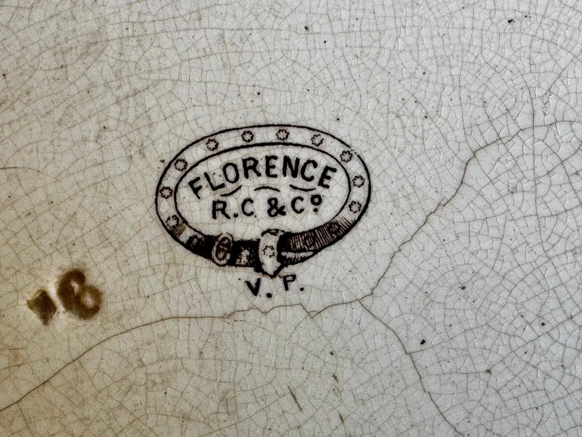 Vintage serving plates - Image 2