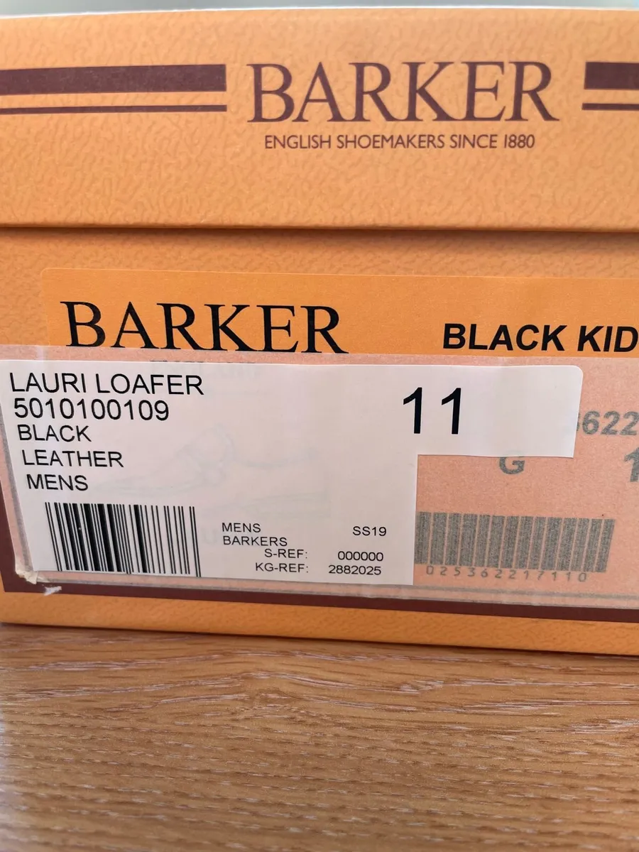 Barker Men's Shoes - new black - Image 2