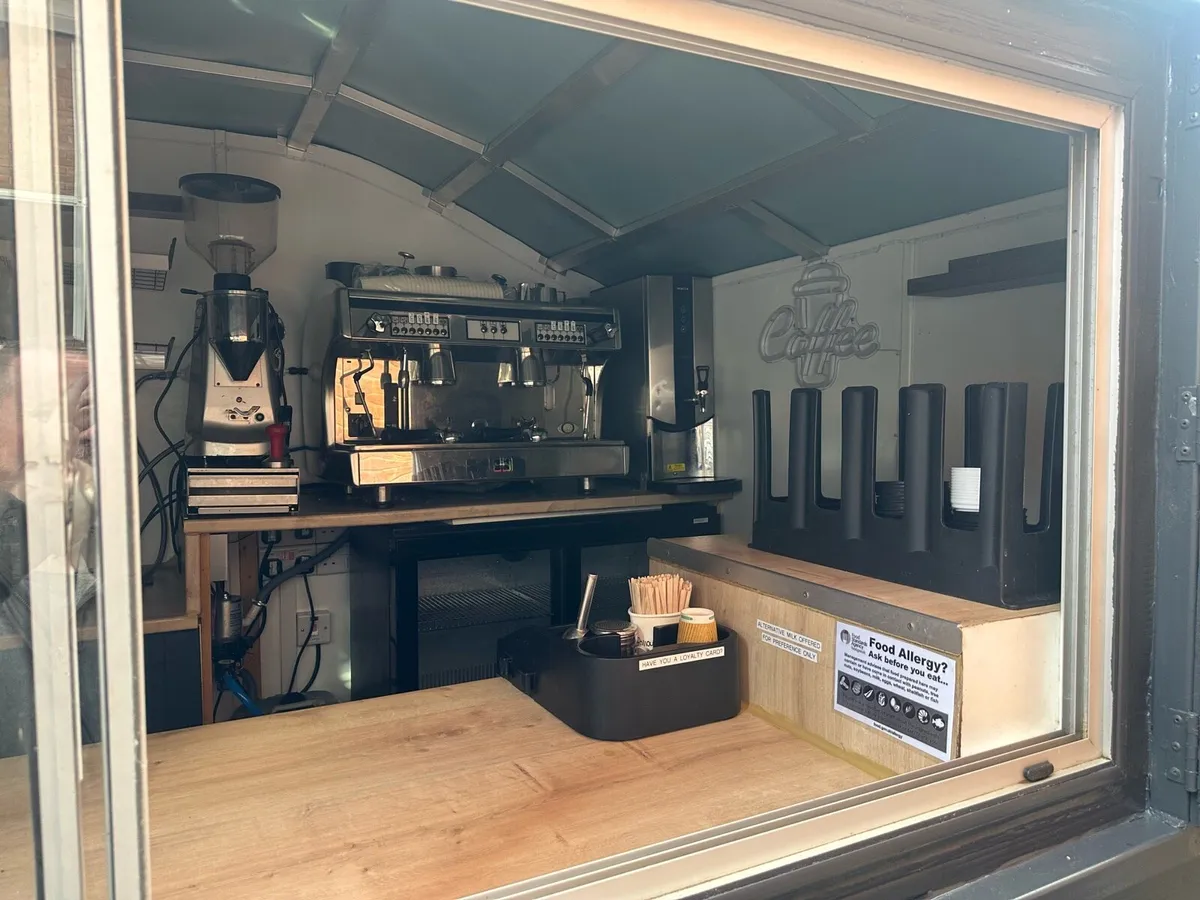Vintage Coffee Trailer - Priced to sell - Image 1
