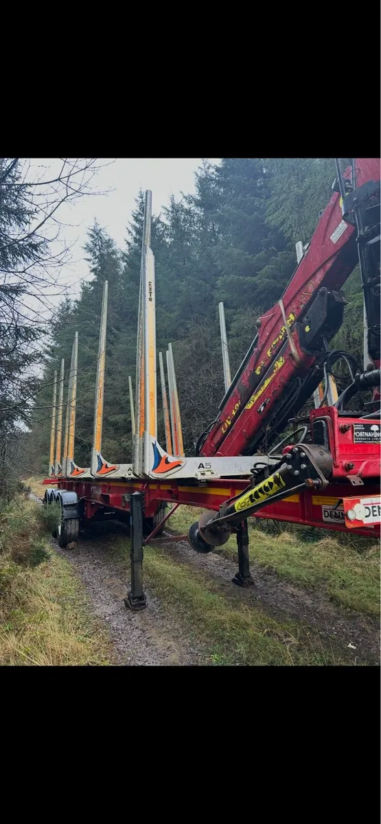 Dennison timber trailer - Image 1