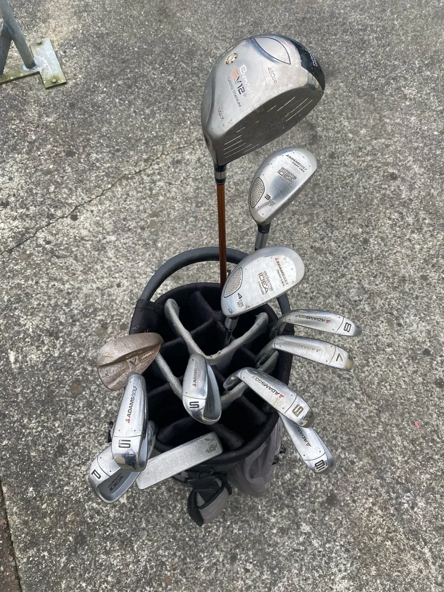 (Golf Set) Adam’s Idea Iron set w Powakaddy Bag - Image 1