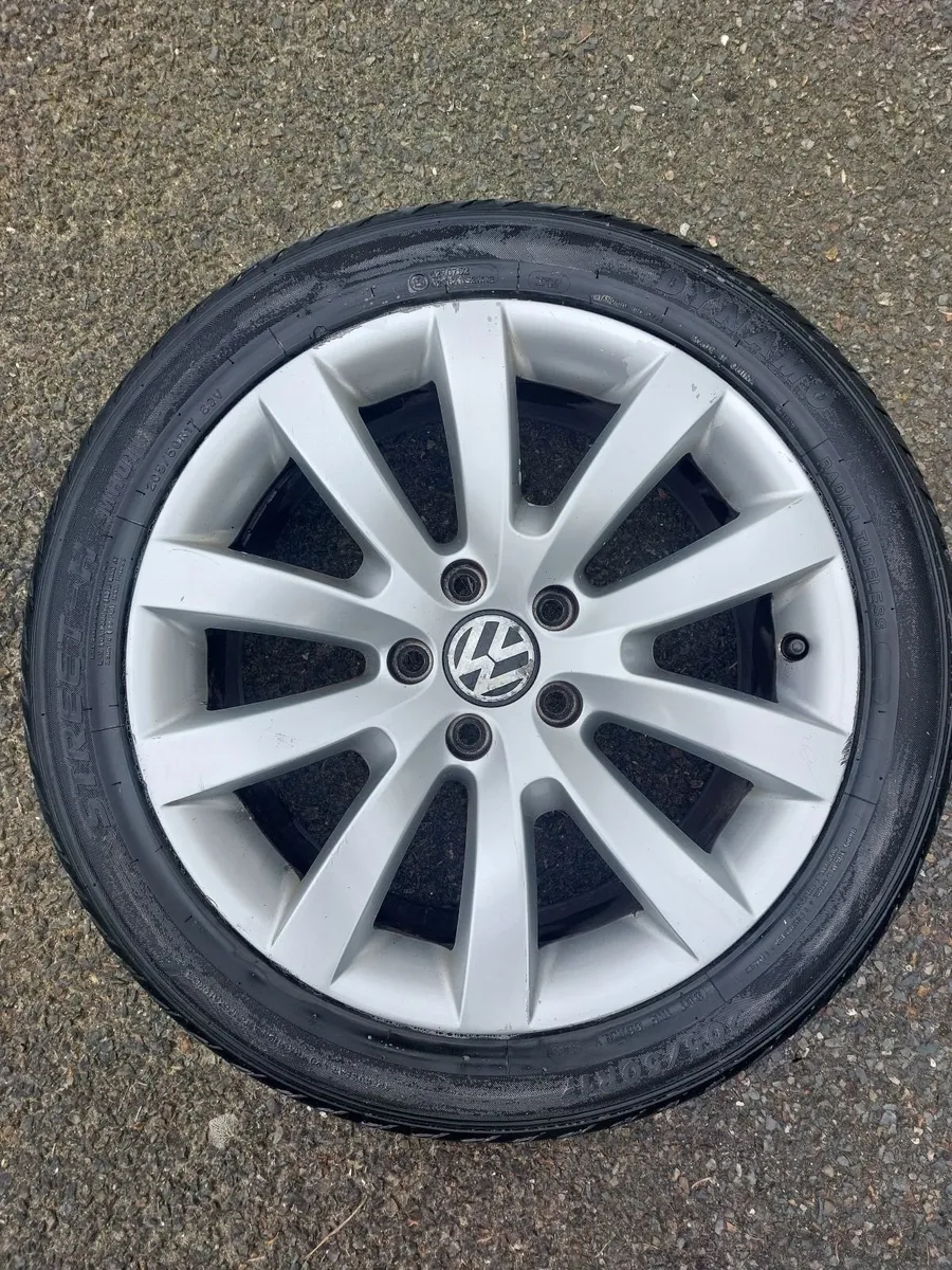 VW 17" ALLOYS and Tyres - Image 3