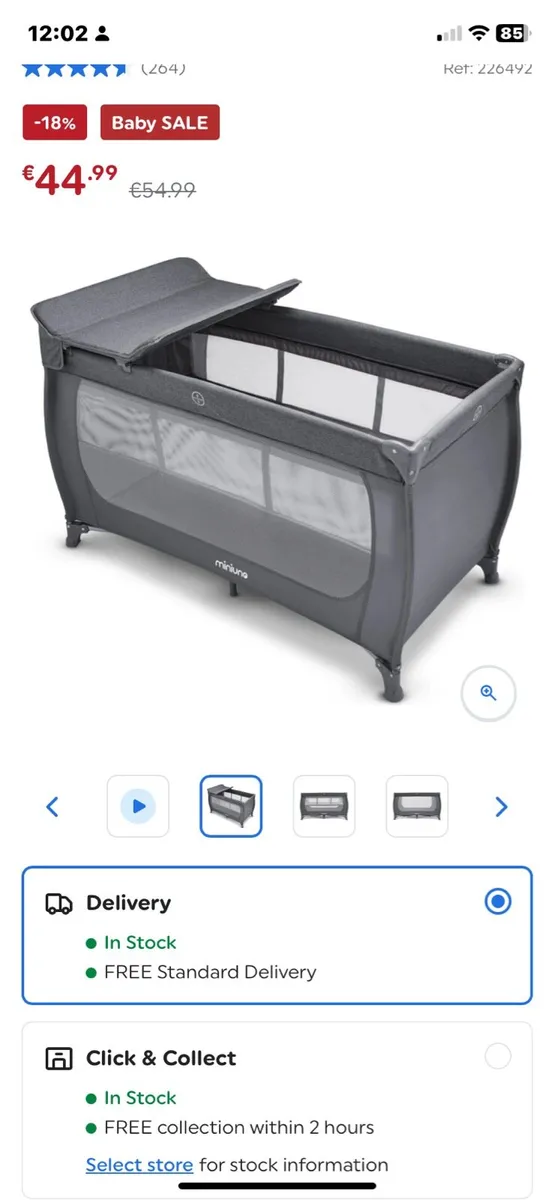 Travel cot - Image 2