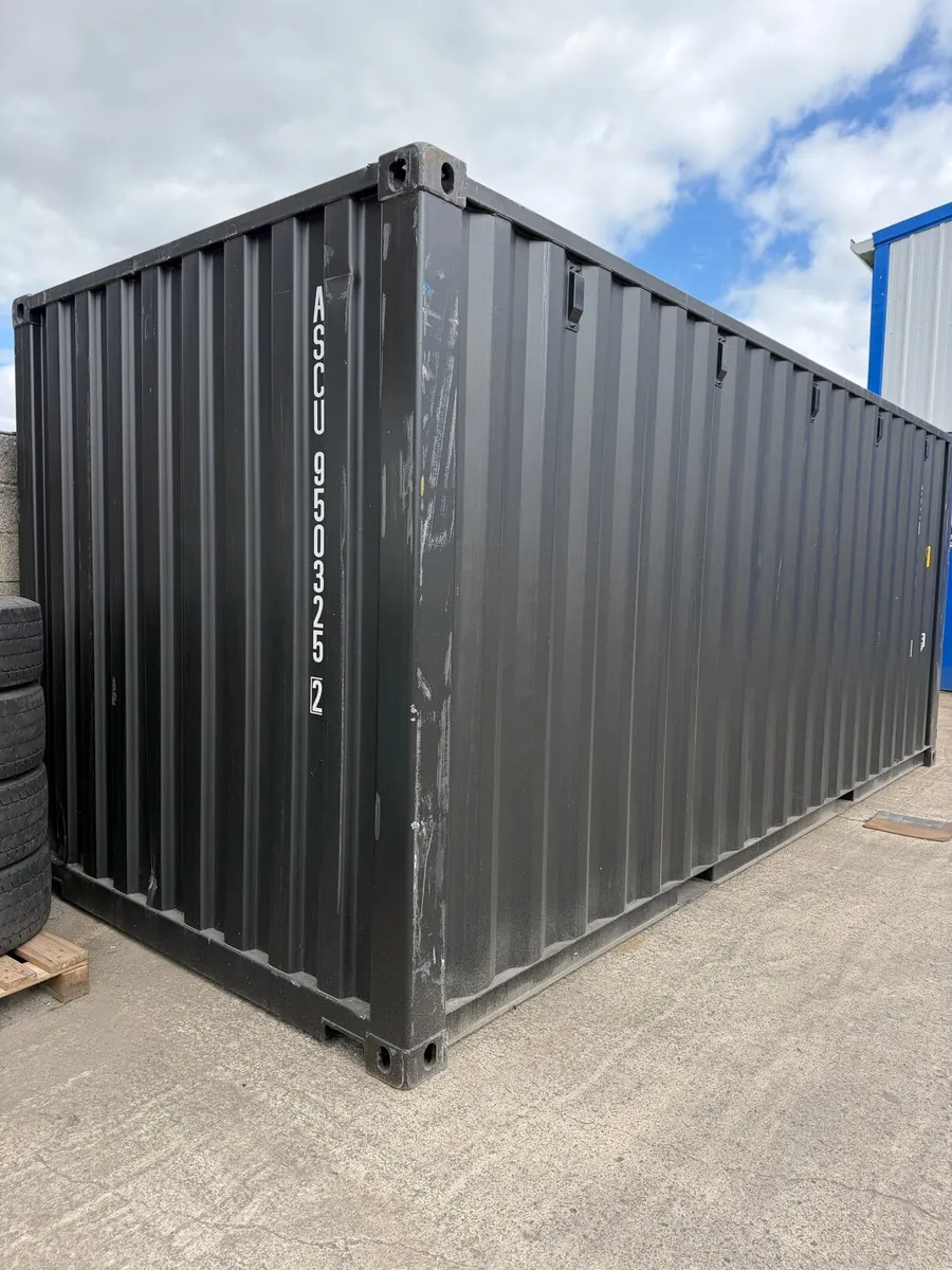 New 20ft container (One trip) - Black - Image 2