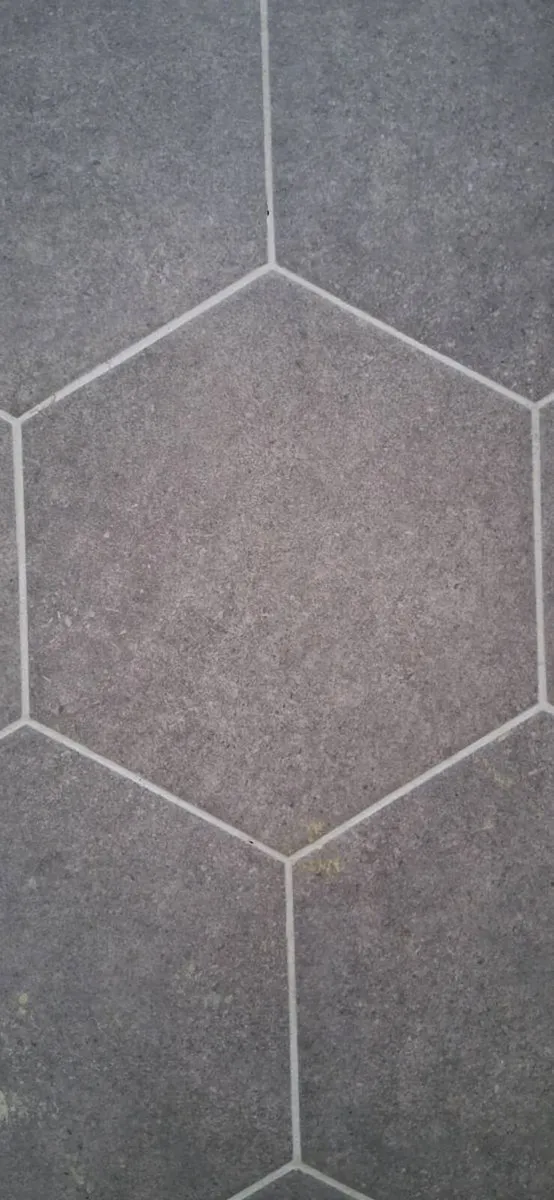 Grey Hexagonal Floor or Wall Tiles - Image 2