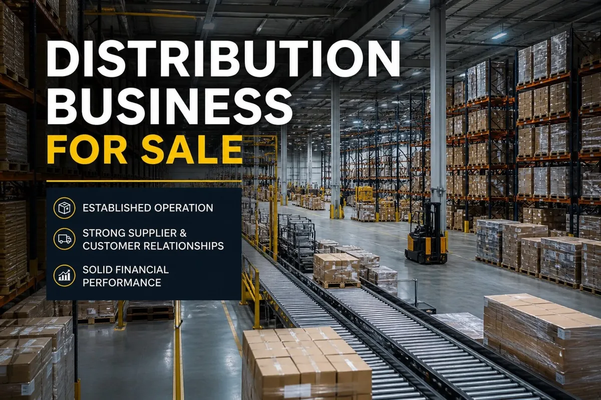 Distribution centre for sale