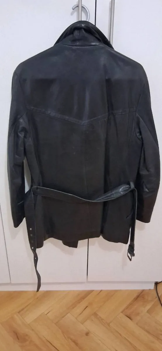 Unisex Leather Jacket - Image 2