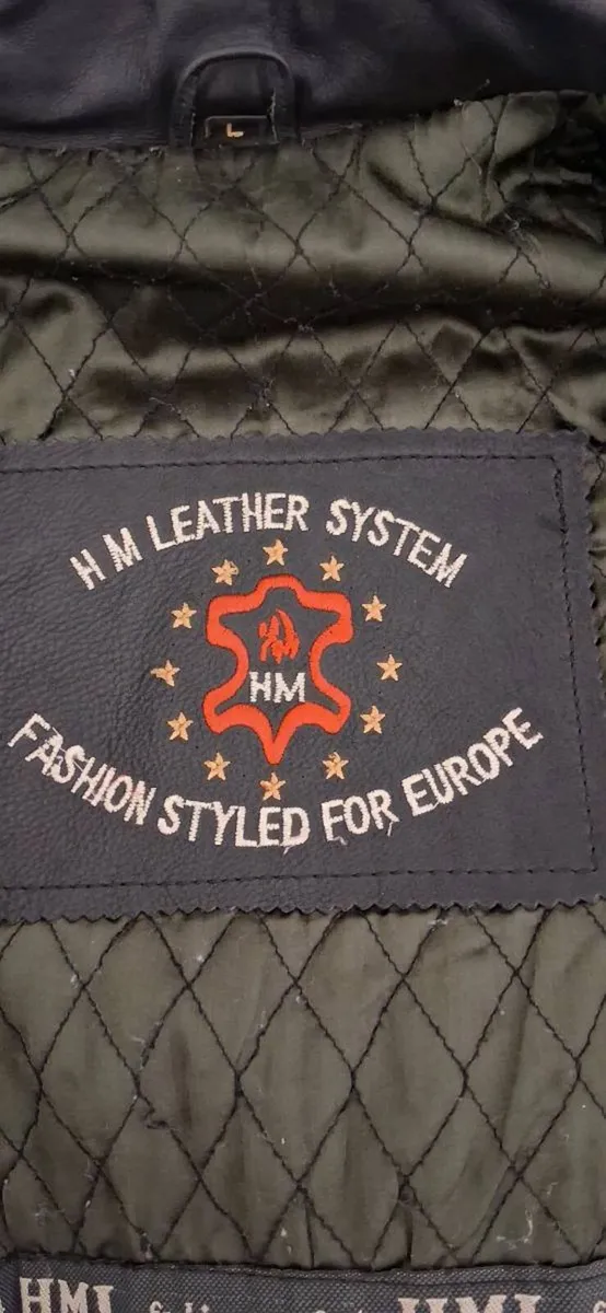 Unisex Leather Jacket - Image 3