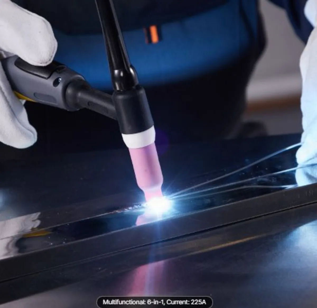 TIG Welder, 225A 6-In-1 Aluminum Welding Machine - Image 4