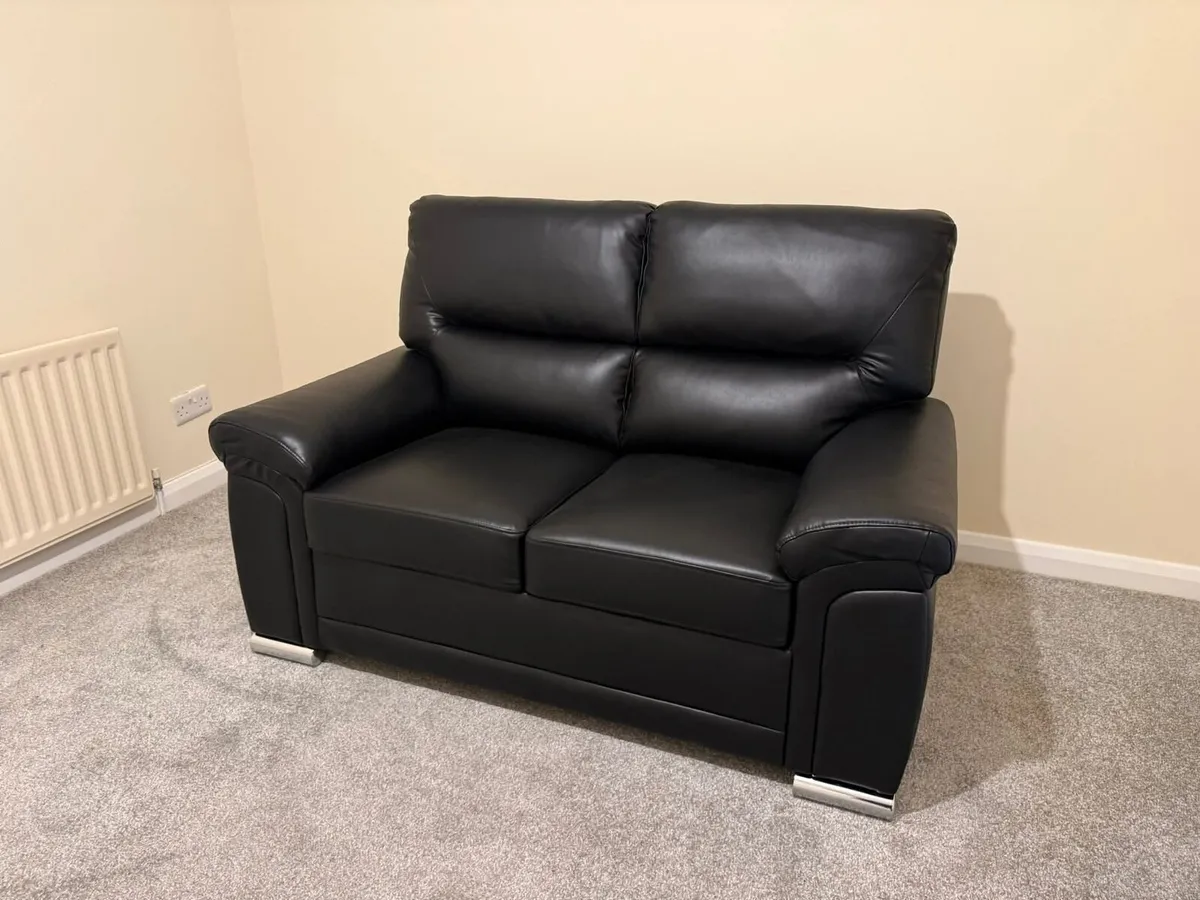 3+2 Bromley Gretal Leather or Fabric Sofa Set - Image 3