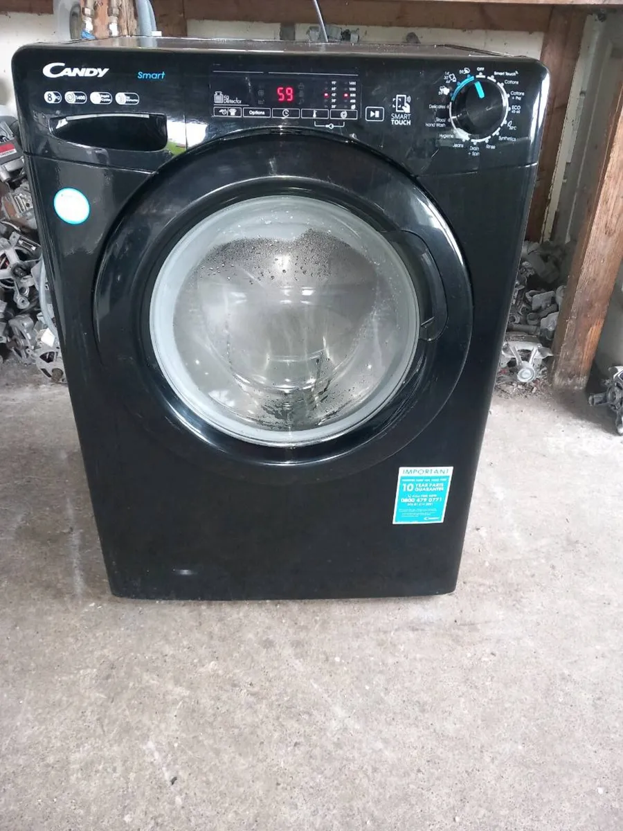 Candy 8kg washing machine 1400 spin - Image 1