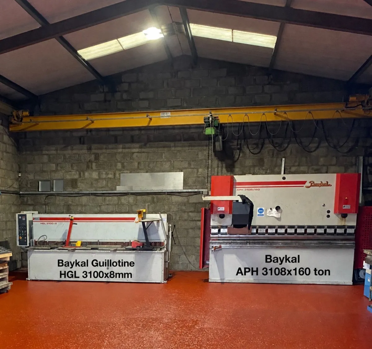 Baykal Press Brake & Guillotine - Image 1