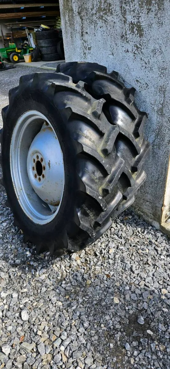 Rims and Tyres suit massey 135/240 - Image 1