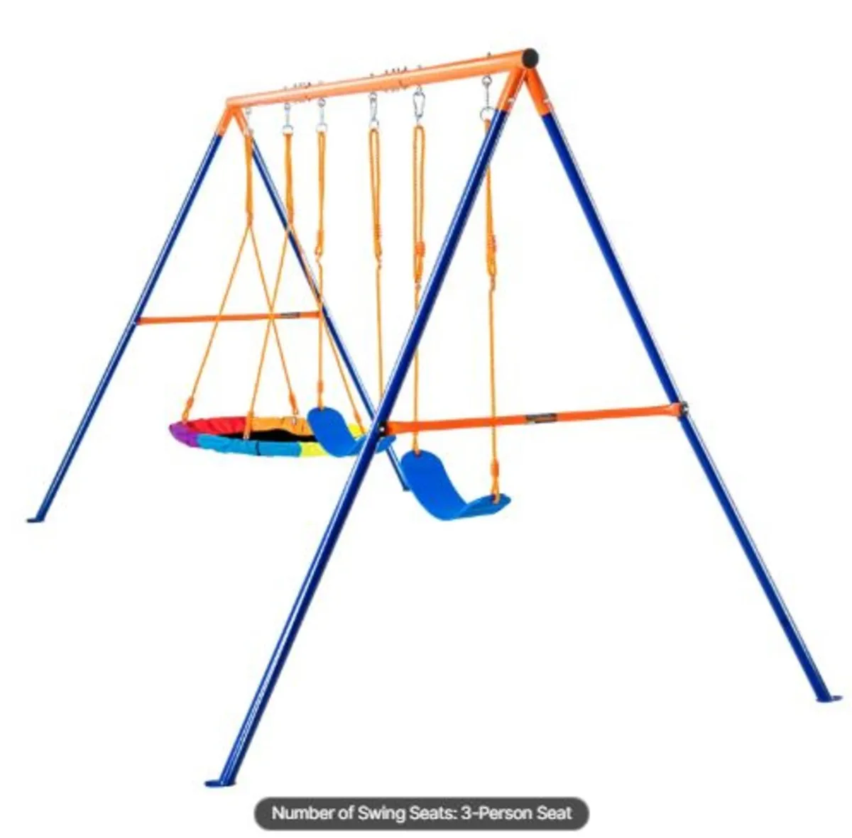 Swing Sets for Backyard, 600lbs Load Capacity - Image 3