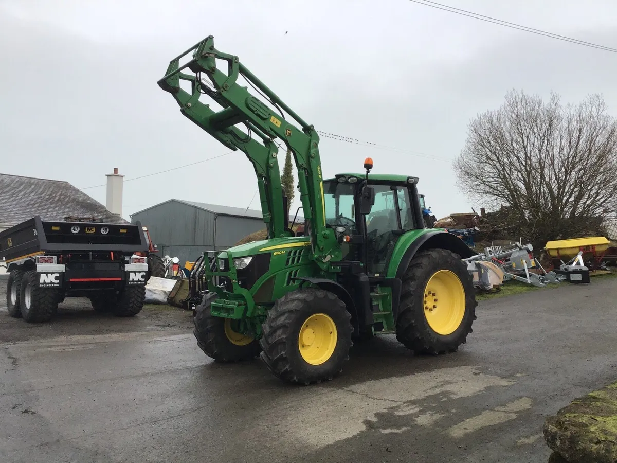 John Deere 6130m and 623r Loader - Image 1