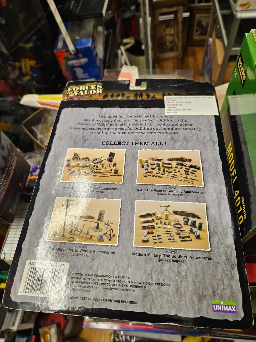 Corgi Forces of Valor German WW2 Accessories - Image 4