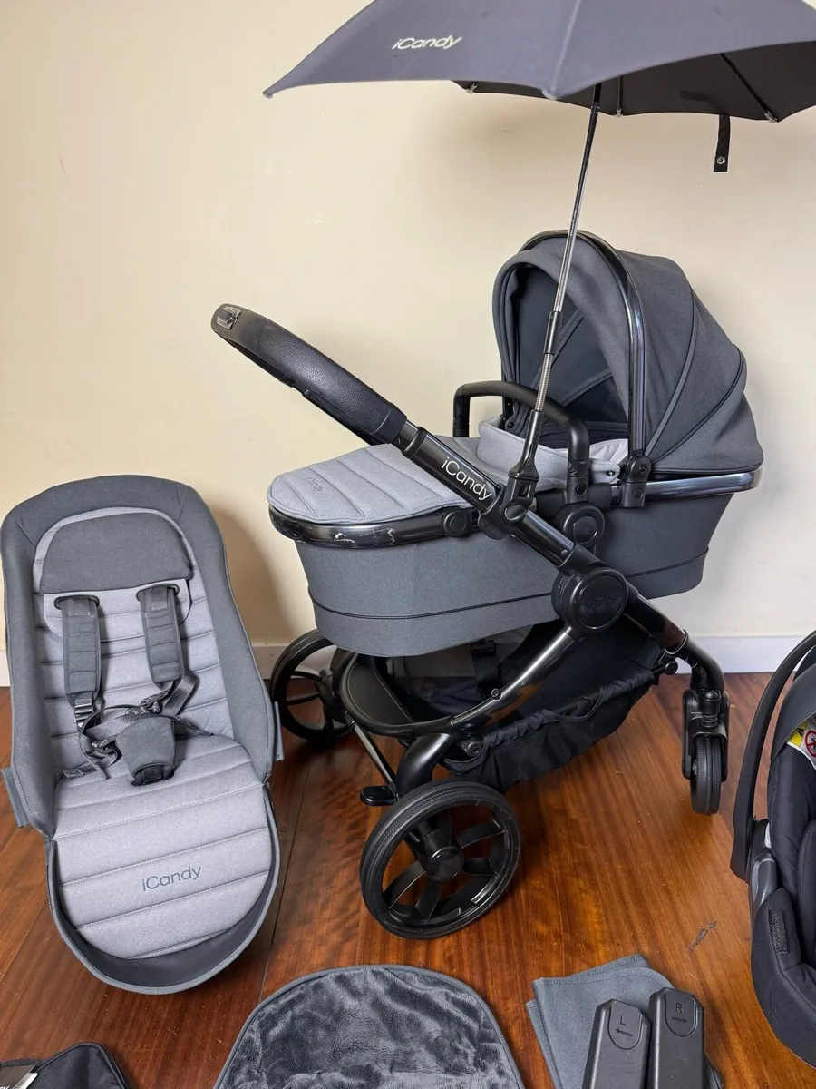 ICandy peach 7 Cybex carseat isofix swivel - Image 2
