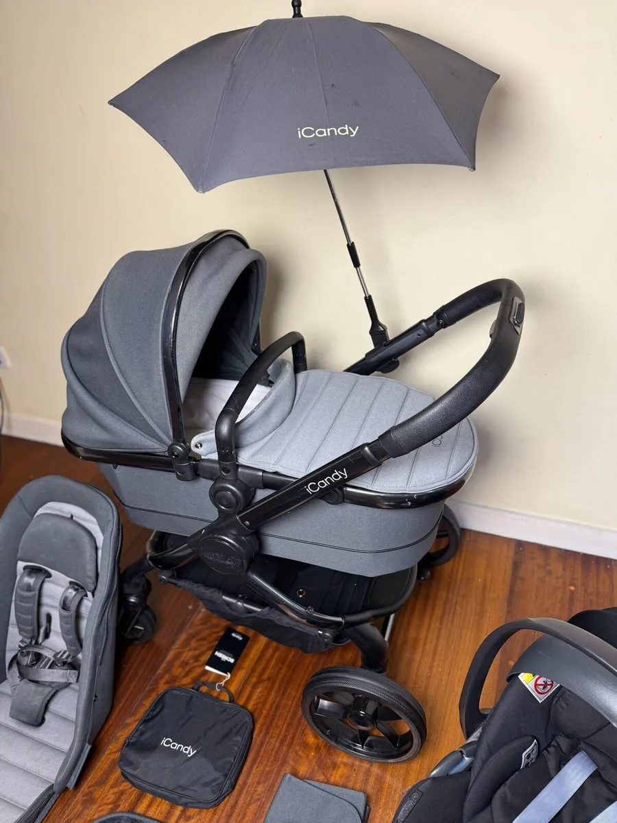 ICandy peach 7 Cybex carseat isofix swivel - Image 4
