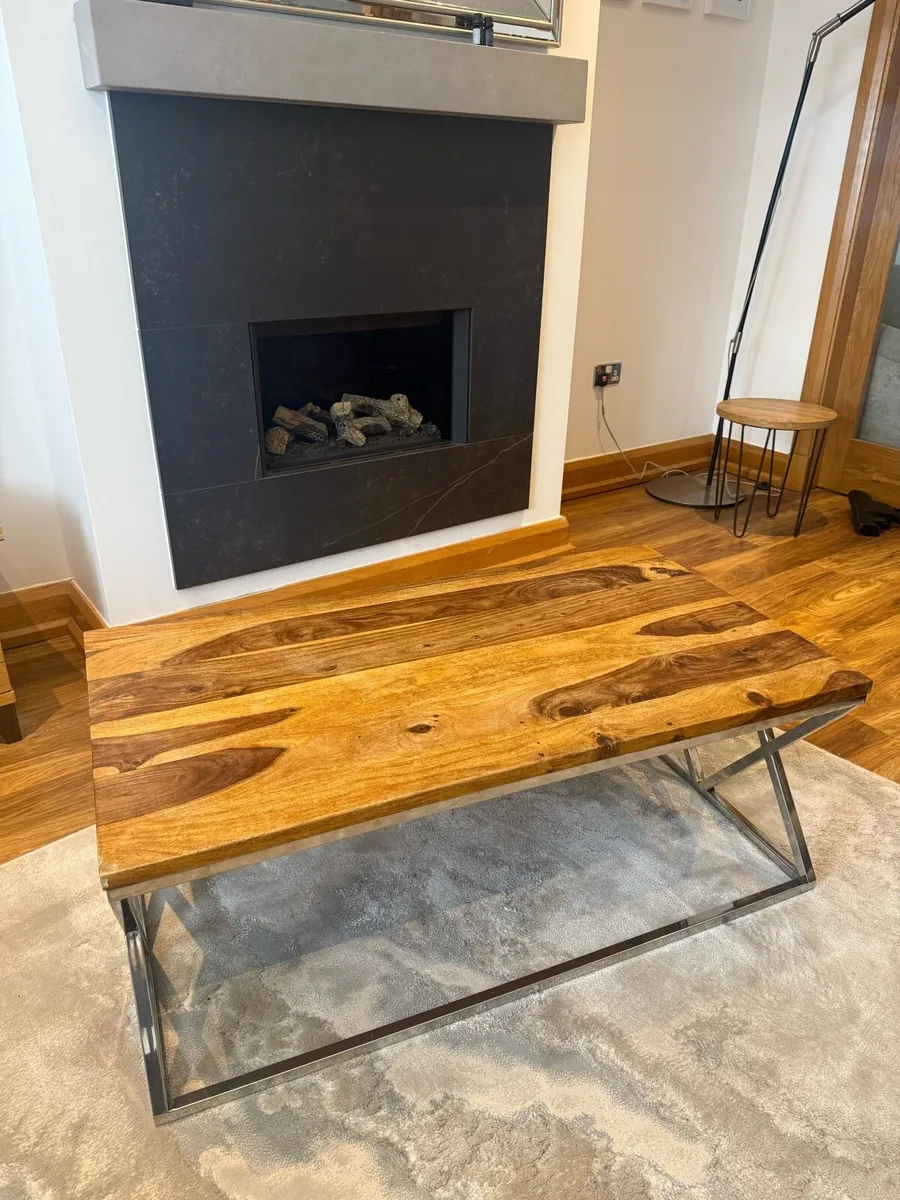 Oak Coffee Table - Image 2
