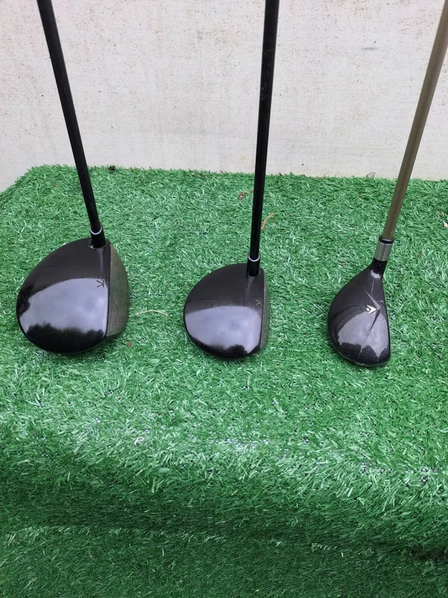 Ping golf clubs, full set, bag and trolley - Image 4