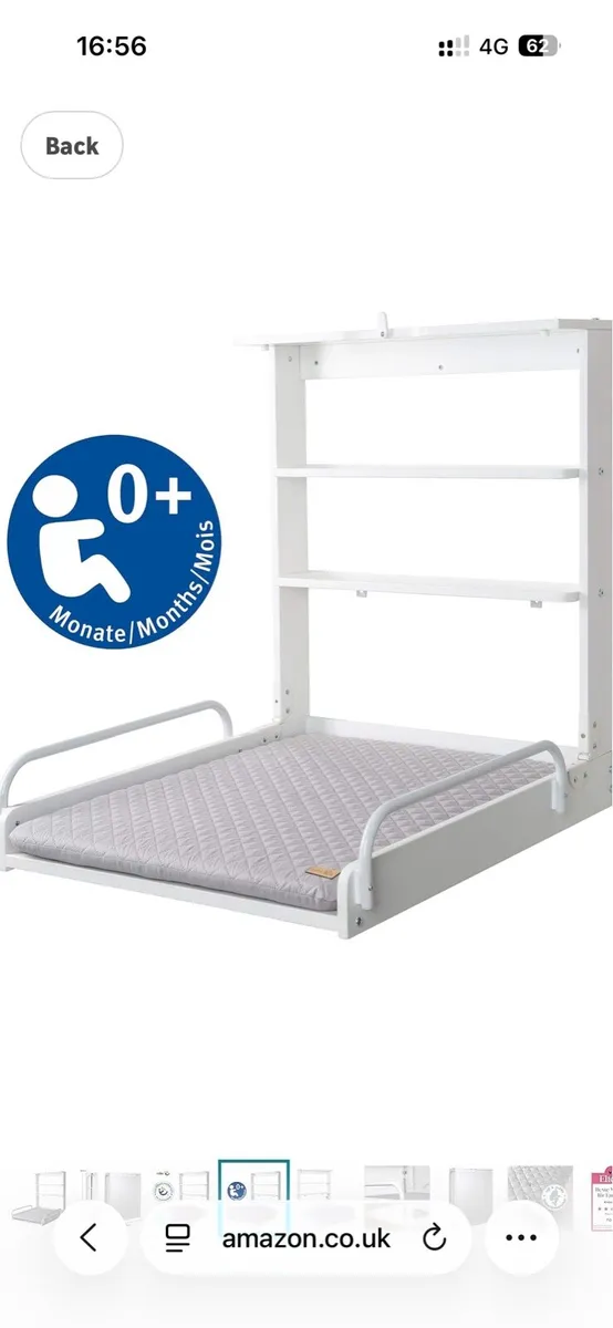 Wall-mounted baby changing table - New - Image 1