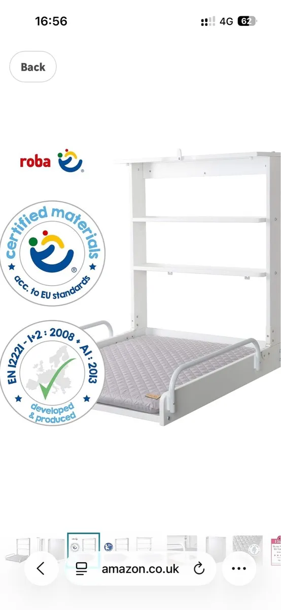 Wall-mounted baby changing table - New - Image 2