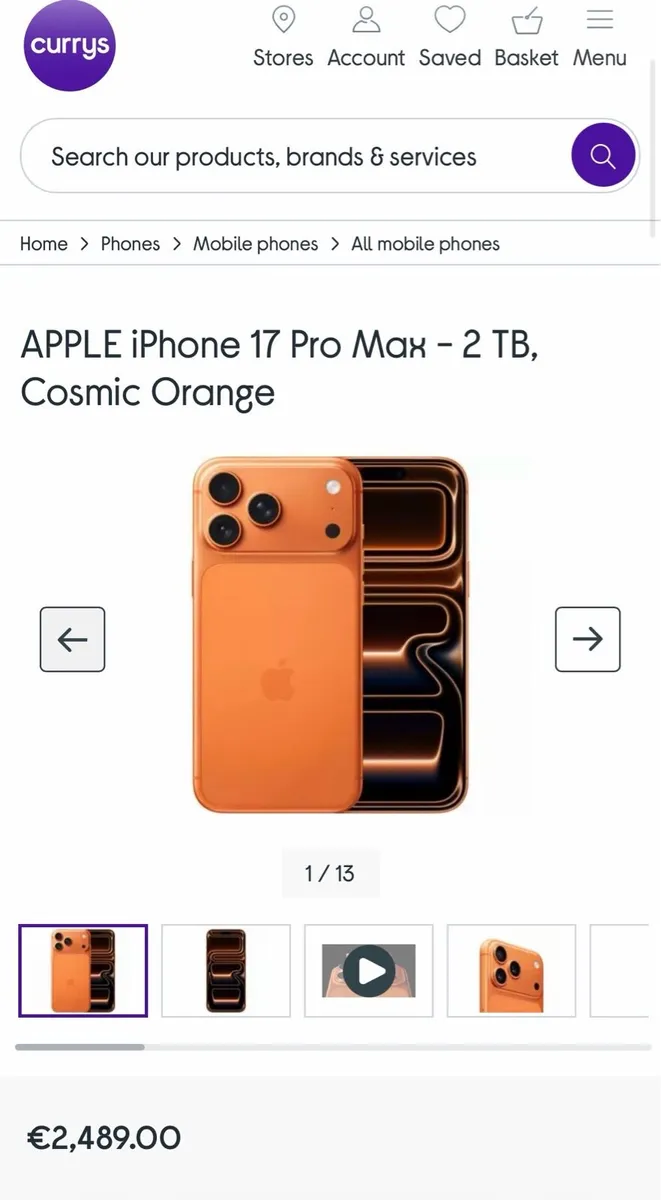 NEW Apple iPhone 17 PRO MAX 2TB - Image 3