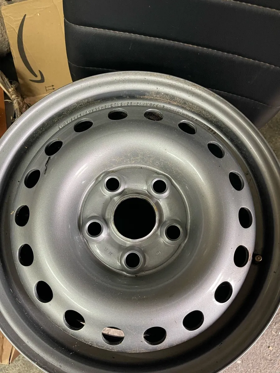 Brand new steel rim for Volkswagen transporter. - Image 1
