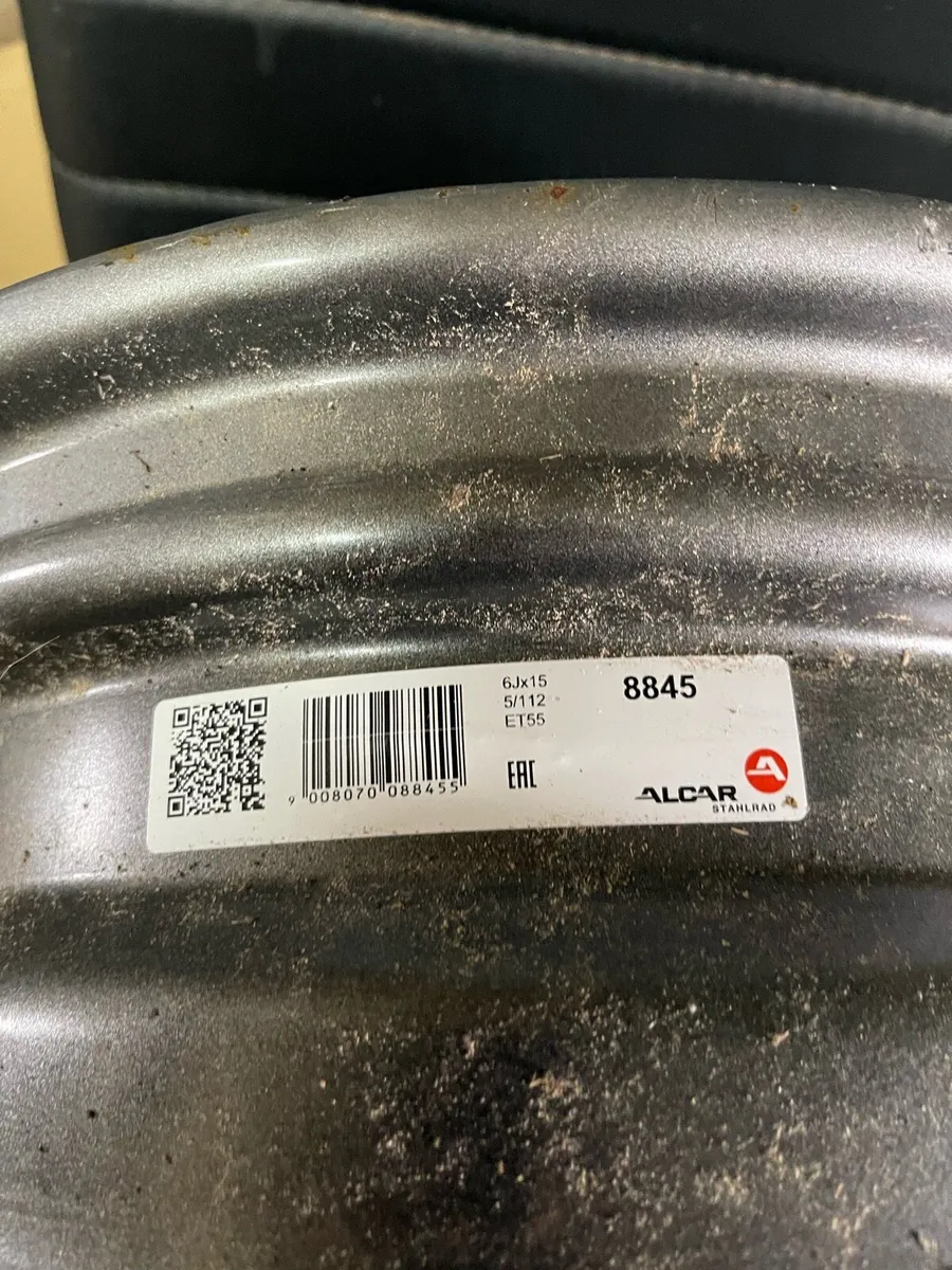 Brand new steel rim for Volkswagen transporter. - Image 3