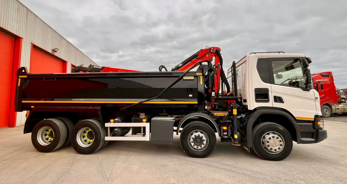 2021 Scania P410 XT 8x4 Tipper - Image 3
