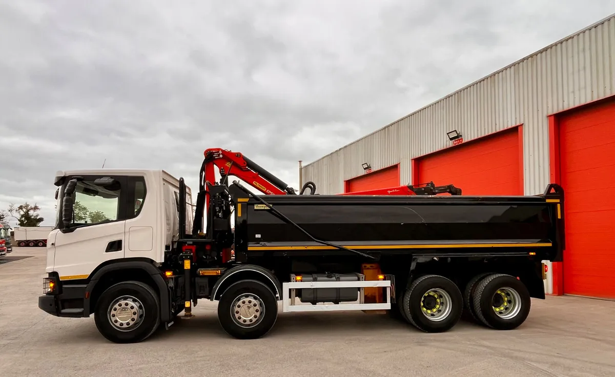 2021 Scania P410 XT 8x4 Tipper - Image 2