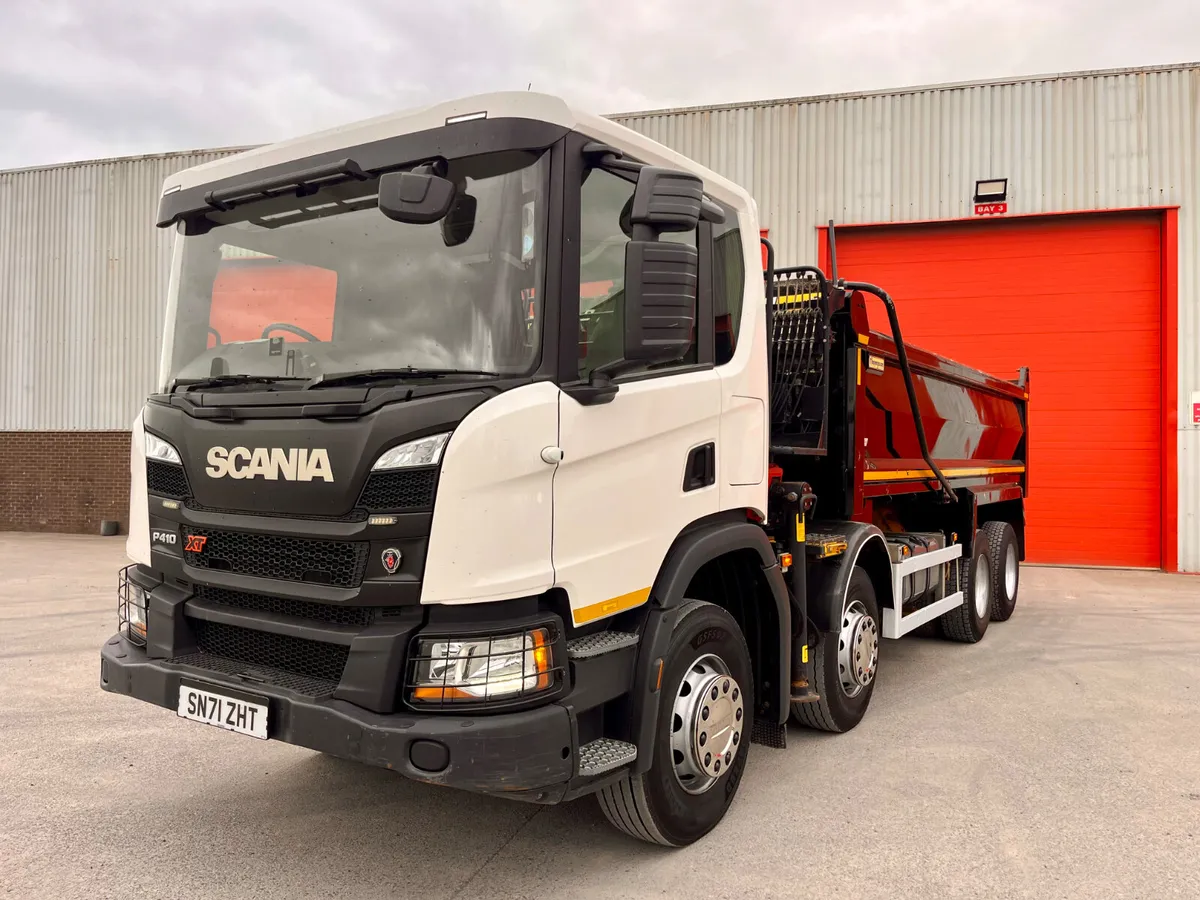 2021 Scania P410 XT 8x4 Tipper - Image 1