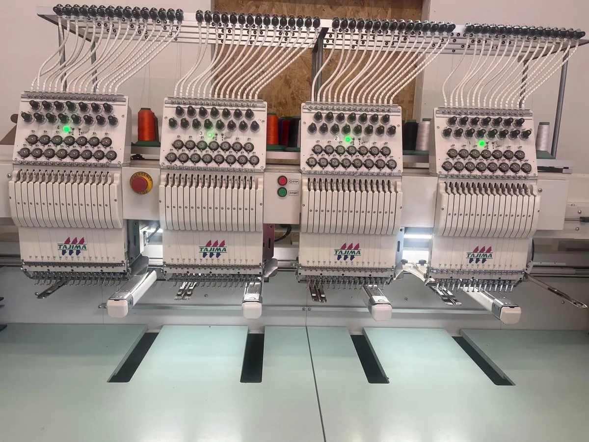 Tajima 4 head sewing machine - Image 1