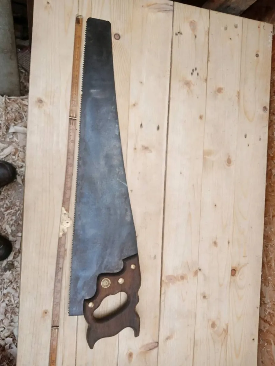 Vintage saw - Image 1
