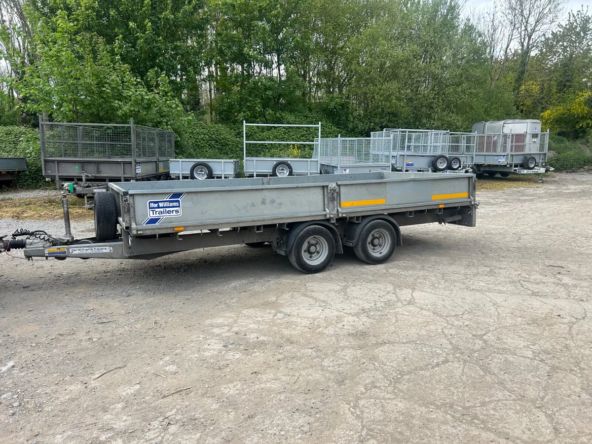 2021 Ifor Williams 14x6.6 Dropside LM146 Trailer - Image 1