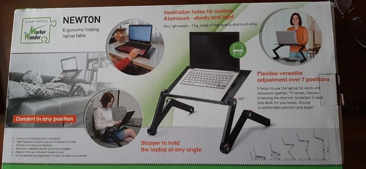 Newton Folding Labtop Table - Image 2