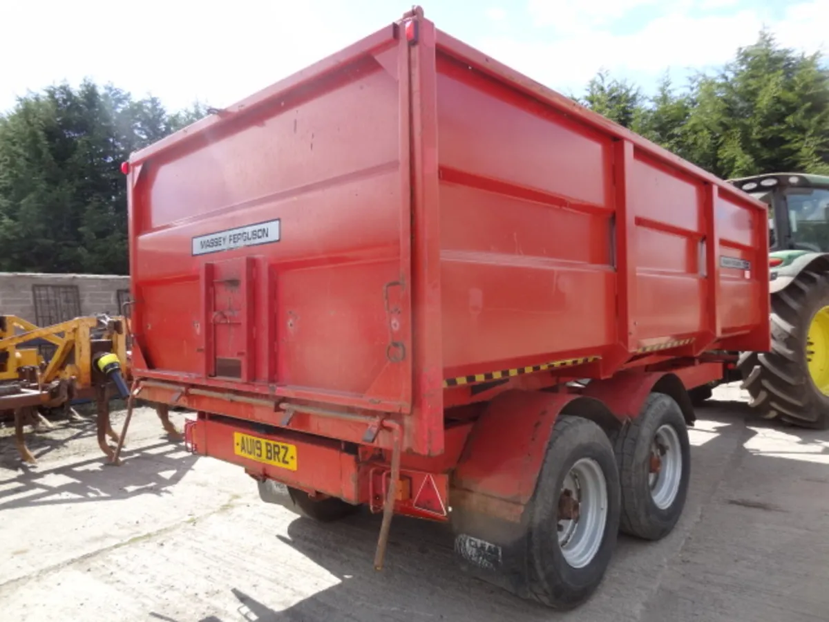 Massey Ferguson SM10 Ton Tipping Grain Trailer - Image 4