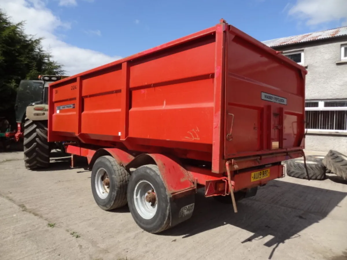 Massey Ferguson SM10 Ton Tipping Grain Trailer - Image 3
