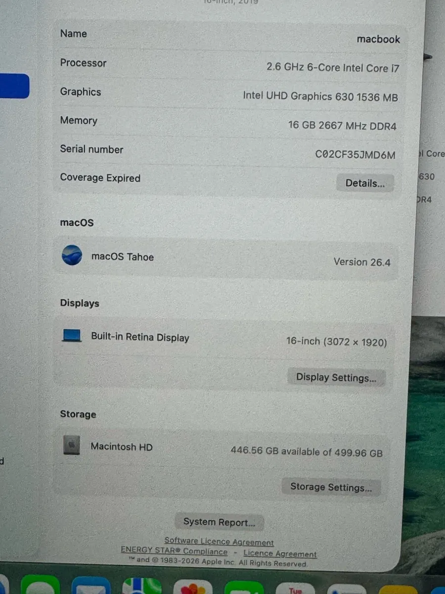 MacBook Pro 16” 2019 - Image 4