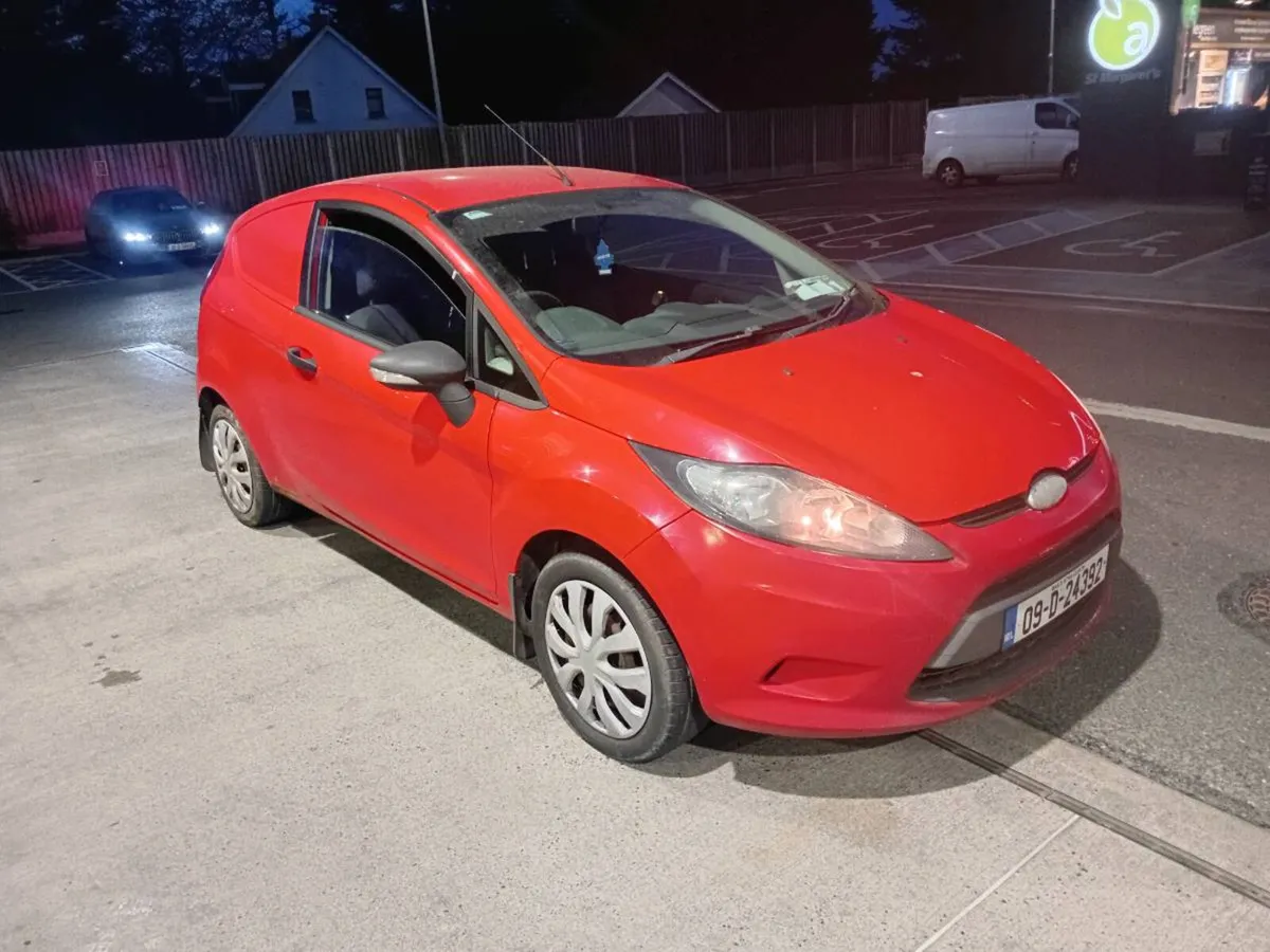 2009 ford fiesta van 1.4 diesel - Image 1
