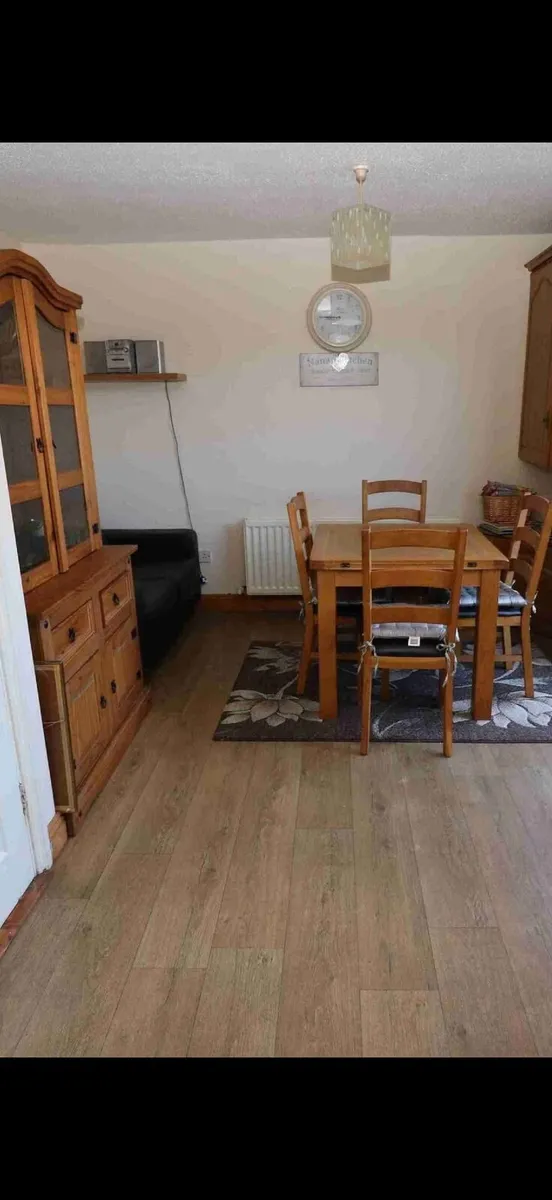 Kitchen table and dresser