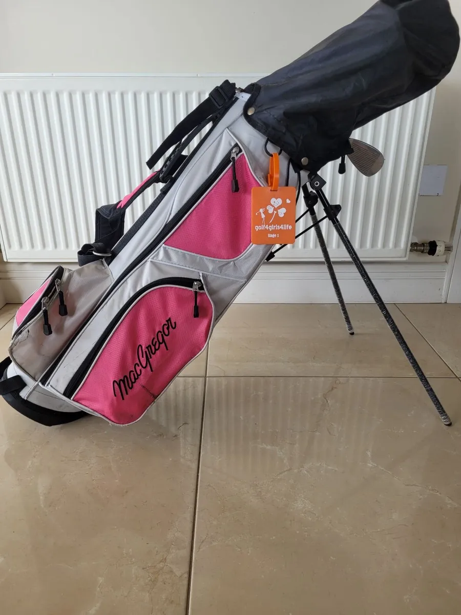 Junior Golf set and cart - Image 1