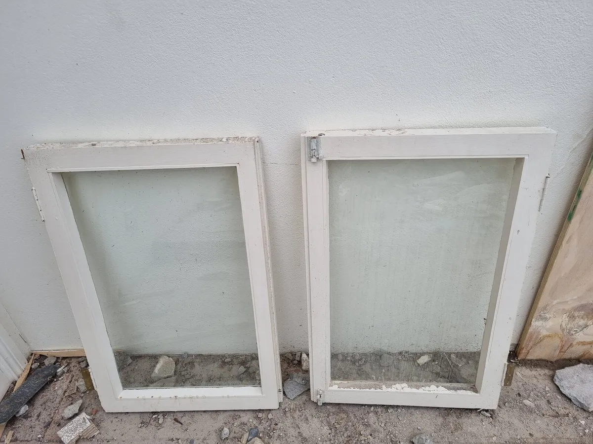 Internal solid teak casement window - Image 2