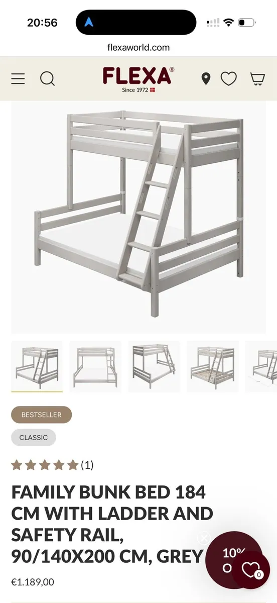 Flexa Double bunk bed - Image 1