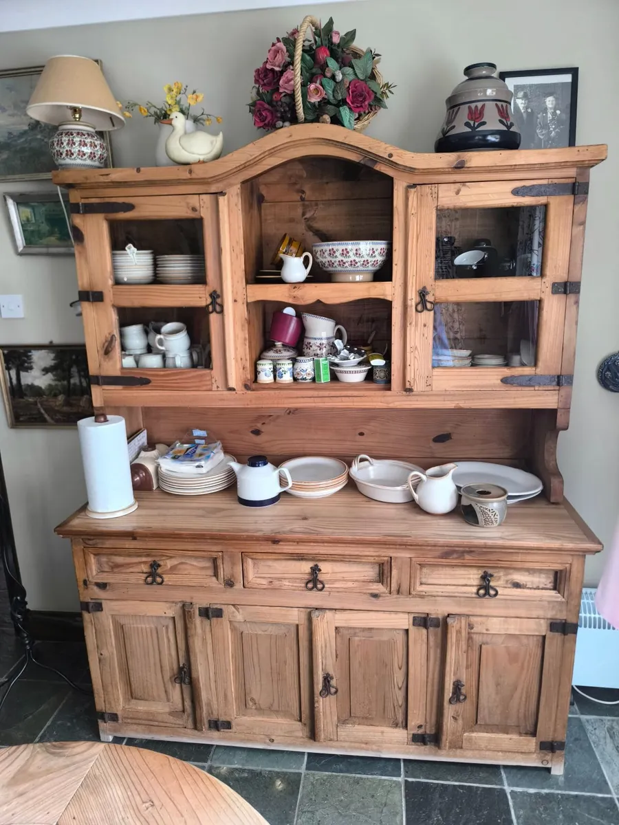 Solid Pinewood Welsh Dresser