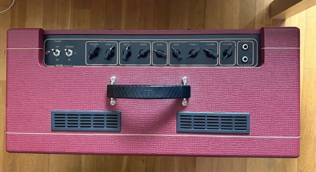 Vox AC15C1 CVR - Limited Edition AC15 Custom - Custom Vintage Red - Image 3