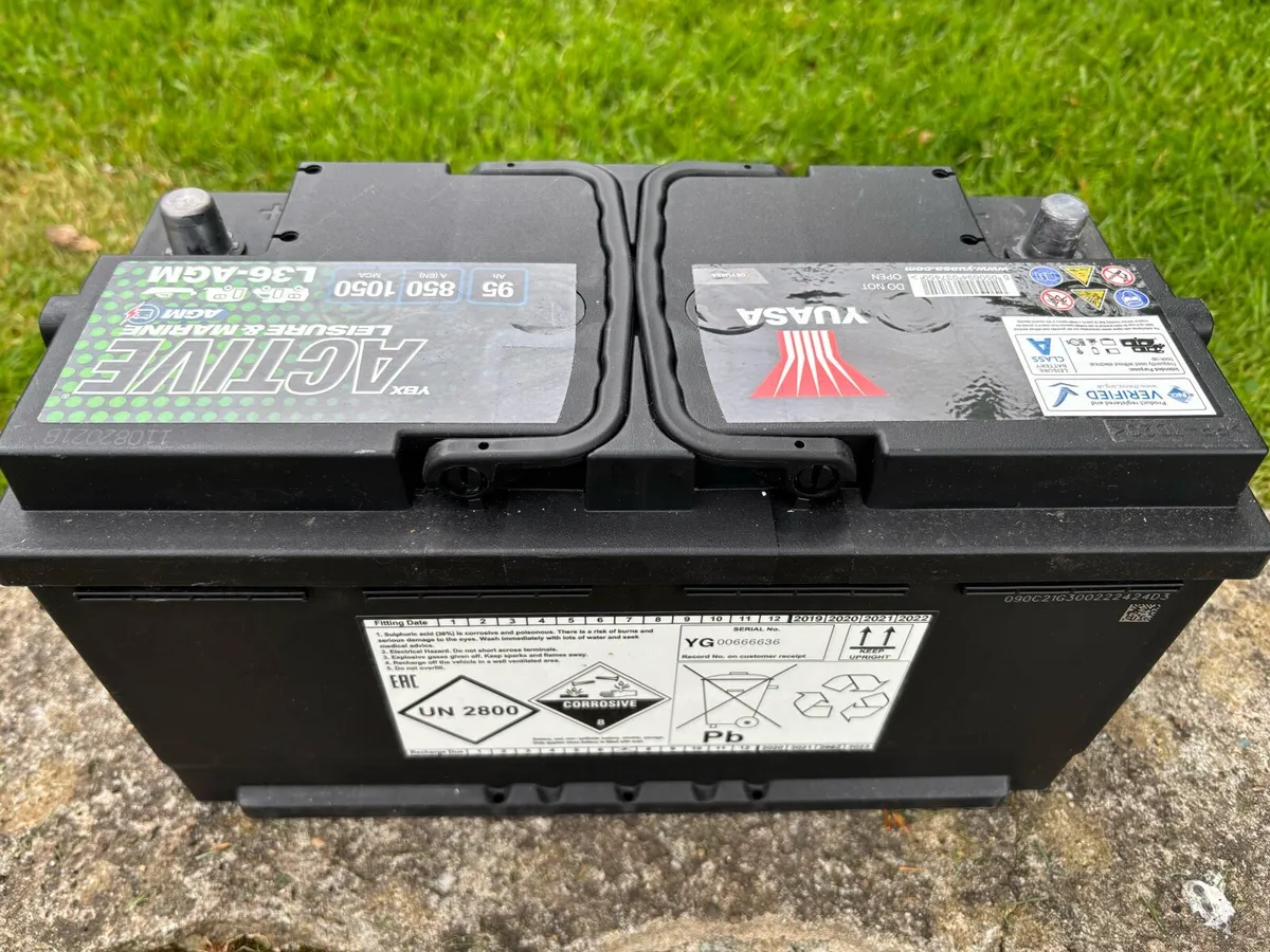 AGM Leisure Batteries. - Image 3