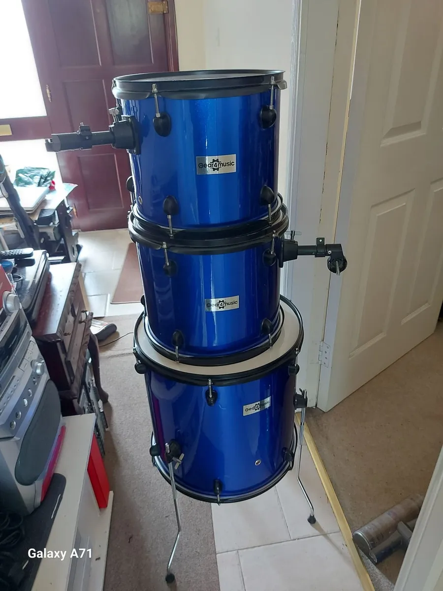 Gear 4 Music Drum set with stand and Pedal - Image 1