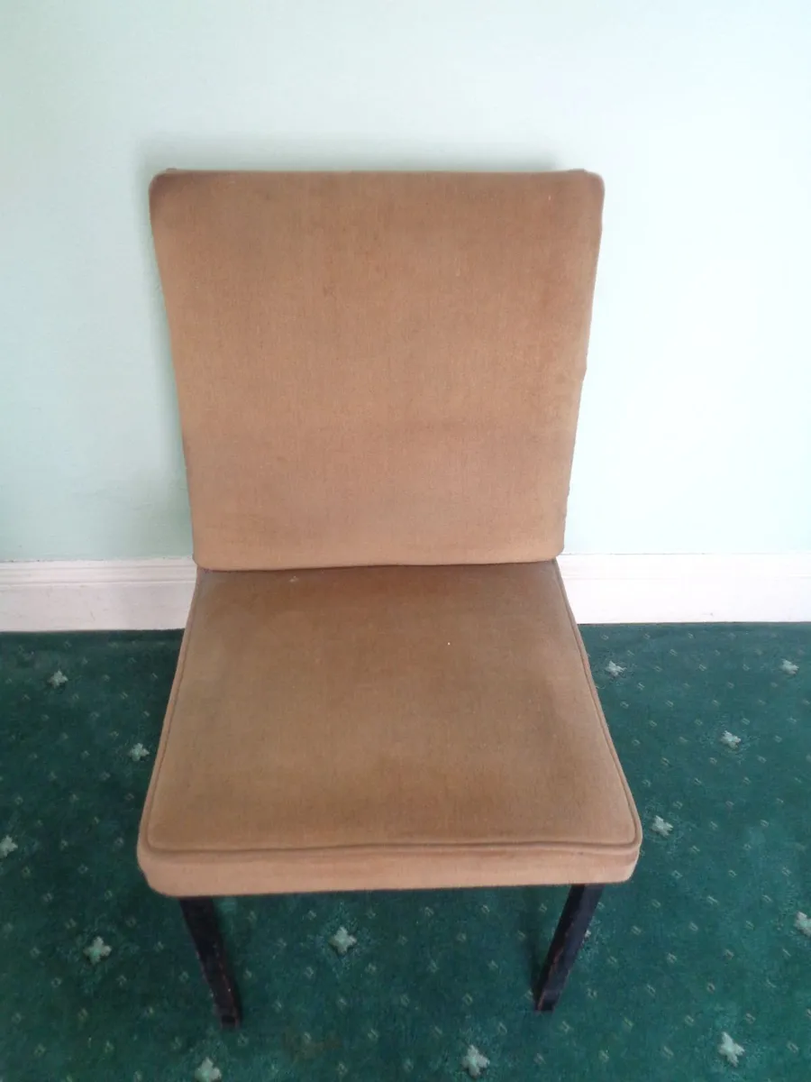 Metal Framed Chair for Sale - Image 4